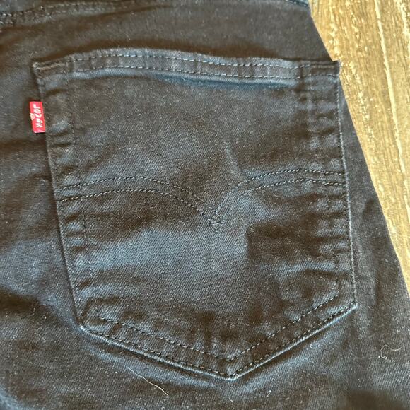 Men’s Levi’s 527 Slim Bootcut Denim Jeans Wide Leg Flare Black, 32W x 29L - Picture 9 of 12